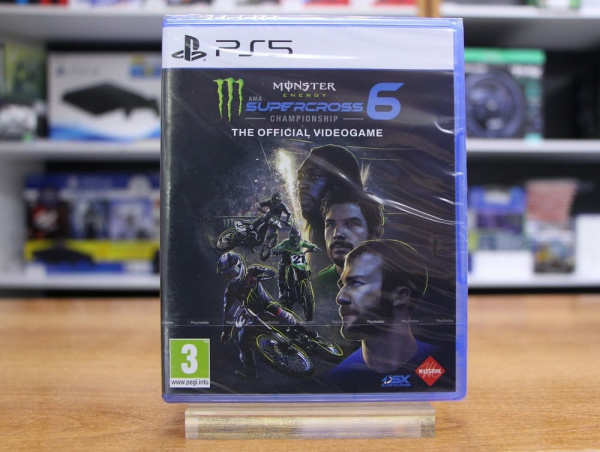Monster Energy Supercross - The Official Videogame 6 [PS5, английская версия] - интернет-магазин GameShock г. Челябинск