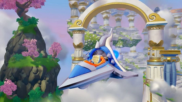 Фигурка Skylanders SuperChargers Машины - Sky Slicer (Стихия Air) - интернет-магазин GameShock г. Челябинск