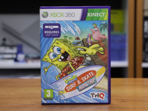 SpongeBob Surf & Skate (Xbox 360, АНГЛ, БУ) - интернет-магазин GameShock г. Челябинск