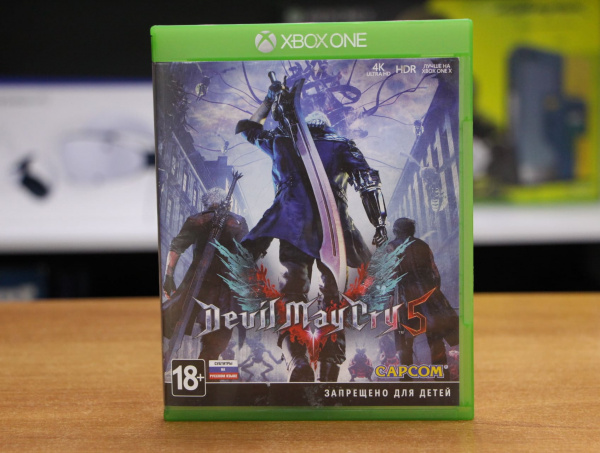 Devil May Cry 5 (Xbox One, РУС, БУ) - интернет-магазин GameShock г. Челябинск