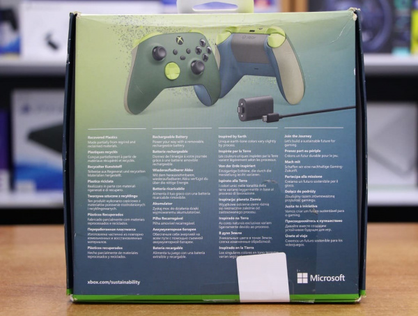 Геймпад Microsoft Xbox Series Remix Special Edition + Play and Charge Kit (model 1914) (БУ) - интернет-магазин GameShock г. Челябинск