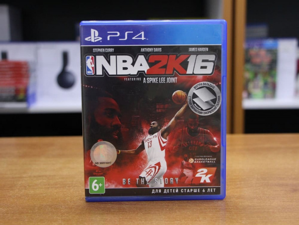 NBA 2K16 (PS4, АНГЛ, БУ) - интернет-магазин GameShock г. Челябинск