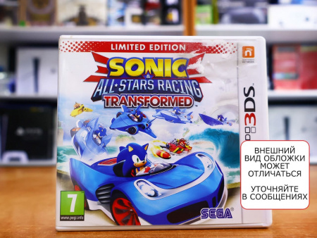 Sonic All Stars Racing Transformed Limited Edition (3DS, АНГЛ, БУ) - интернет-магазин GameShock г. Челябинск Sonic All Stars Racing Transformed Limited Edition (3DS, АНГЛ, БУ) - интернет-магазин GameShock г. Челябинск
