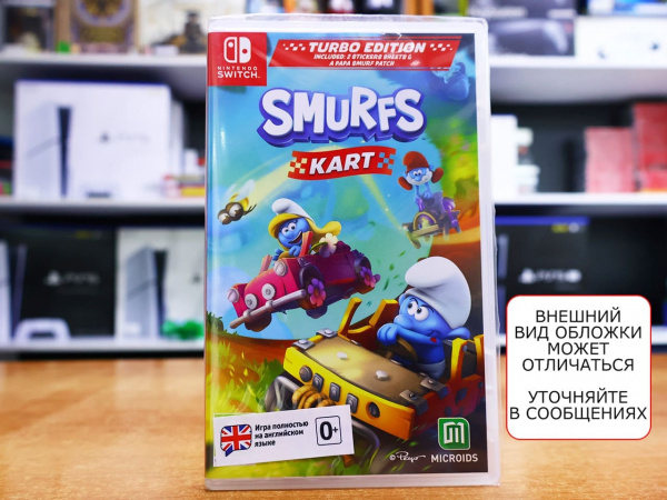 Smurfs Kart - Turbo Edition (Nintendo Switch, английская версия) - интернет-магазин GameShock г. Челябинск
