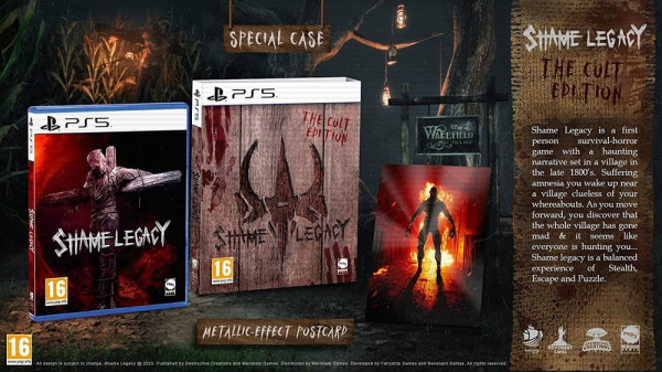 Shame Legacy - The Cult Edition [PS5, английская версия] - интернет-магазин GameShock г. Челябинск