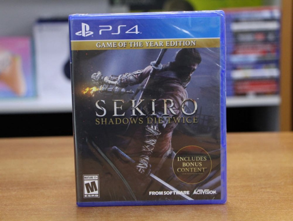 Sekiro: Shadows Die Twice - Game of The Year Edition (PS4, английская версия) - интернет-магазин GameShock г. Челябинск