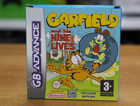 Garfield Nine Lives (РУС) 32 bit - интернет-магазин GameShock г. Челябинск