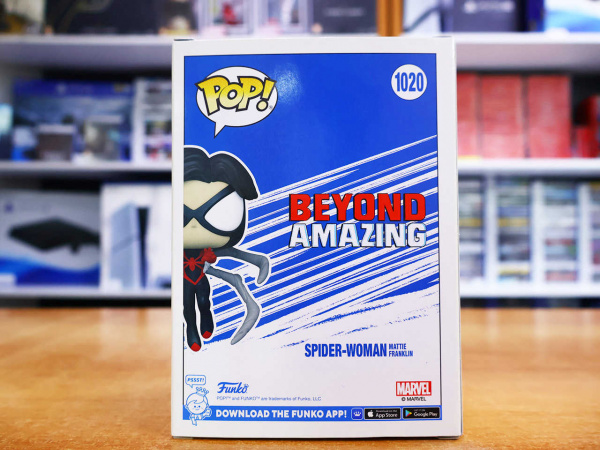 Фигурка Funko POP! Marvel: Spider-Woman Mattie Franklin 1020 - интернет-магазин GameShock г. Челябинск Фигурка Funko POP! Marvel: Spider-Woman Mattie Franklin 1020 - интернет-магазин GameShock г. Челябинск
