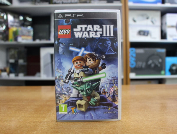 LEGO Star Wars III (3): the Clone Wars (PSP, БУ) - интернет-магазин GameShock г. Челябинск