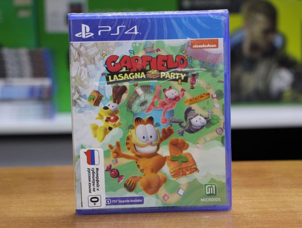 Garfield Lasagna Party (PS4, русские субтитры) - интернет-магазин GameShock г. Челябинск
