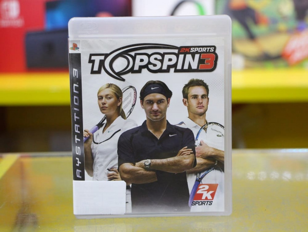 Top Spin 3 (PS3, АНГЛ, БУ) - интернет-магазин GameShock г. Челябинск