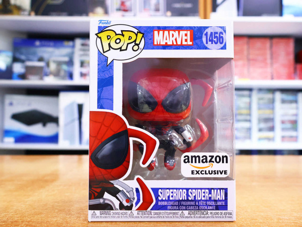 Фигурка Funko POP! Marvel: Superior Spider-Man 1456 - интернет-магазин GameShock г. Челябинск