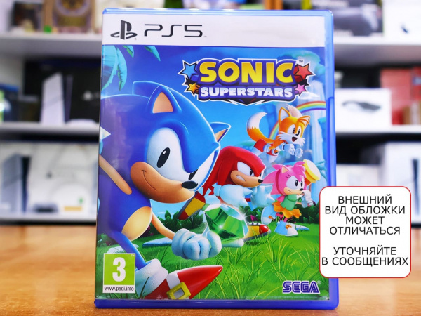 Sonic Superstars (PS5, русские субтитры, БУ) - интернет-магазин GameShock г. Челябинск