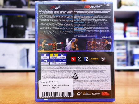 WWE 2K23 (PS4, английская версия) - интернет-магазин GameShock г. Челябинск WWE 2K23 (PS4, английская версия) - интернет-магазин GameShock г. Челябинск