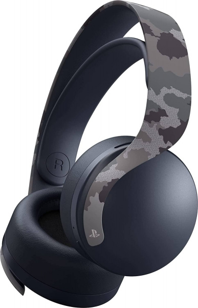 Гарнитура беспроводная Sony PlayStation PULSE 3D wireless headset Grey Camouflage (CFI-ZWH1) (PS5) (витр.экз.) - интернет-магазин GameShock г. Челябинск