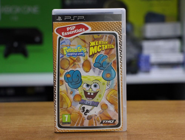 Губка Боб: Желтый Мститель [PSP, БУ] - интернет-магазин GameShock г. Челябинск