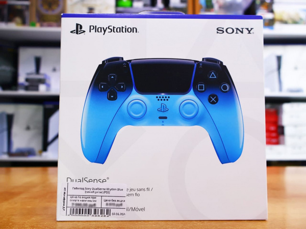 Геймпад Sony DualSense Rhythm Blue (синий ритм) (PS5) - интернет-магазин GameShock г. Челябинск