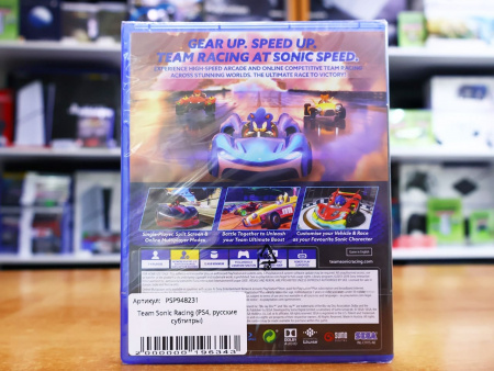 Team Sonic Racing (PS4, русские субтитры) - интернет-магазин GameShock г. Челябинск