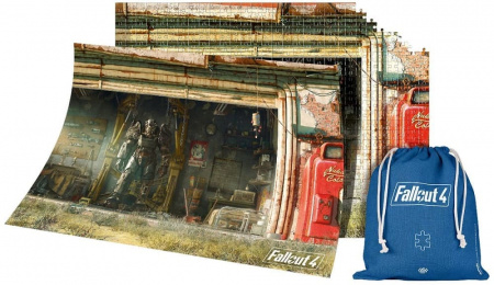 Пазл - Fallout: Garage (1000 Элементов) - интернет-магазин GameShock г. Челябинск