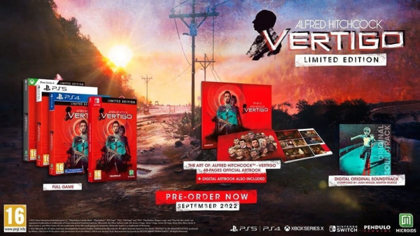 Alfred Hitchcock: Vertigo - Limited Edition [PS4, русские субтитры, БУ] - интернет-магазин GameShock г. Челябинск