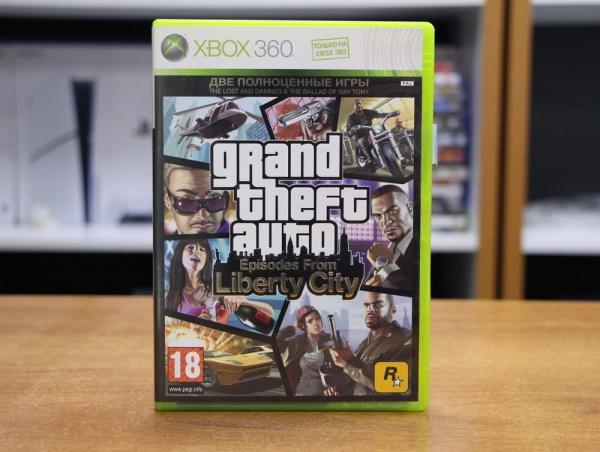 Grand Theft Auto IV (GTA 4) Episodes from Liberty City (Xbox 360, АНГЛ, БУ) - интернет-магазин GameShock г. Челябинск