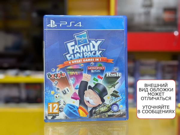 Hasbro Family Fun Pack (PS4, АНГЛ, БУ) - интернет-магазин GameShock г. Челябинск