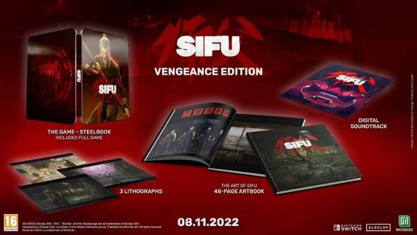 SIFU: Vengeance Edition (Nintendo Switch, русские субтитры, БУ) - интернет-магазин GameShock г. Челябинск SIFU: Vengeance Edition (Nintendo Switch, русские субтитры, БУ) - интернет-магазин GameShock г. Челябинск
