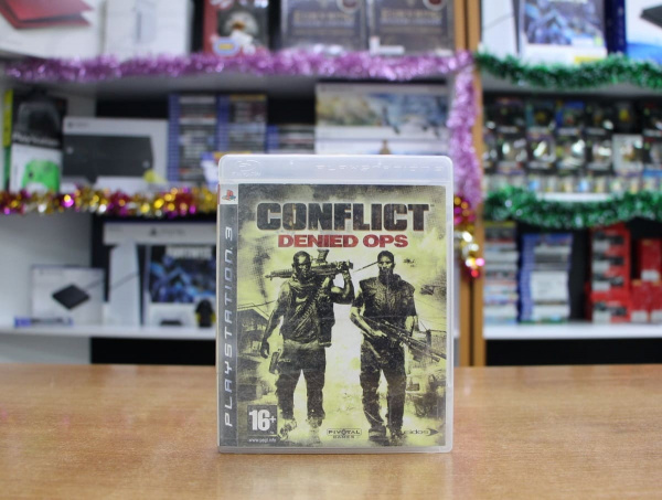 Conflict: Denied Ops (PS3, АНГЛ, БУ) - интернет-магазин GameShock г. Челябинск