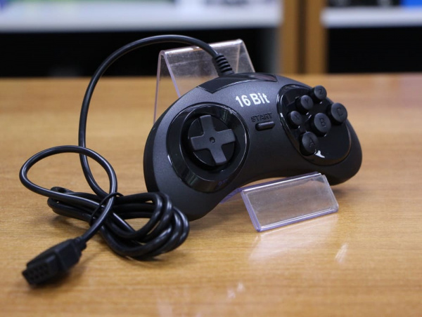 Джойстик 16-bit матовый чёрный - интернет-магазин GameShock г. Челябинск