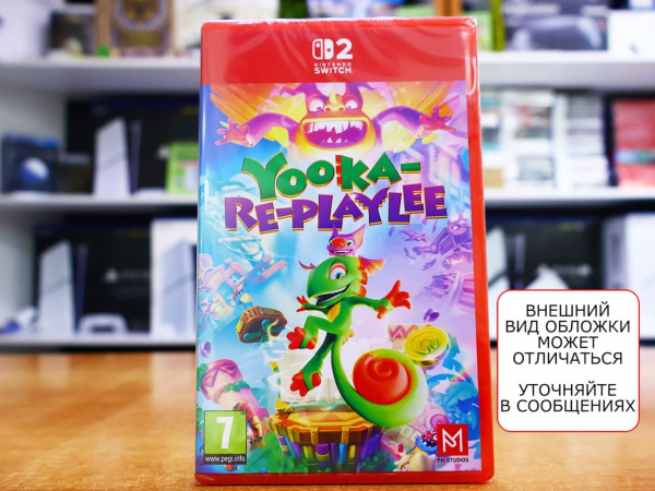 Yooka Replaylee (Nintendo Switch 2, русские субтитры) - интернет-магазин GameShock г. Челябинск