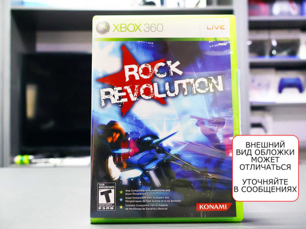 Rock Revolution (Xbox 360, АНГЛ, БУ) (NTSC) - интернет-магазин GameShock г. Челябинск