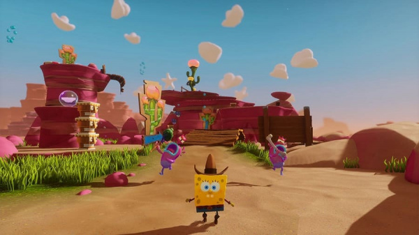 SpongeBob SquarePants: The Cosmic Shake [Nintendo Switch, русские субтитры] - интернет-магазин GameShock г. Челябинск