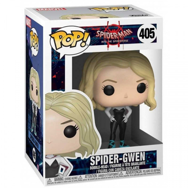 Фигурка Funko POP! Spider Man Into The Spider Verse Spider-Gwen 405 - интернет-магазин GameShock г. Челябинск