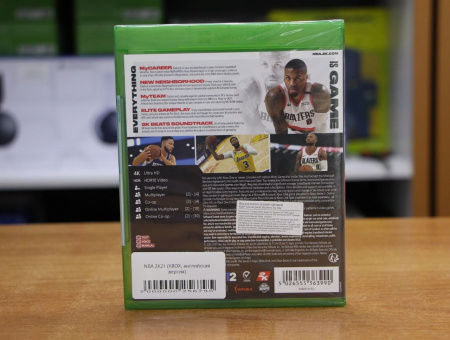 NBA 2K21 (Xbox One/Series X, английская версия) - интернет-магазин GameShock г. Челябинск