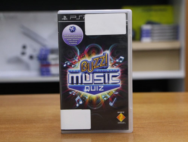 Buzz! The Ultimate Music Quiz [PSP, БУ] - интернет-магазин GameShock г. Челябинск