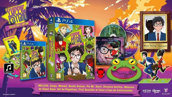 Yuppie Psycho - Collector's Edition [PS4, русские субтитры] - интернет-магазин GameShock г. Челябинск