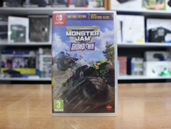 Monster Jam Showdown - Day One Edition (Nintendo Switch, английская версия) - интернет-магазин GameShock г. Челябинск