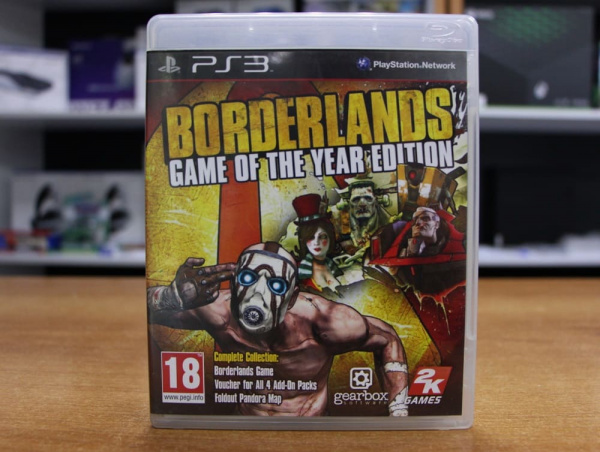 Borderlands Game Of The Year Edition (PS3, АНГЛ, БУ) - интернет-магазин GameShock г. Челябинск