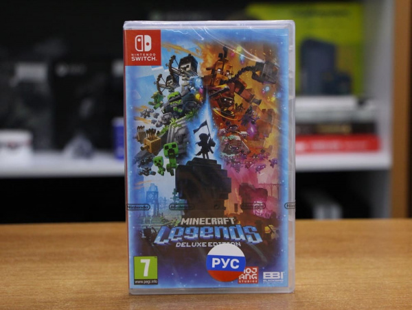 Minecraft Legends - Deluxe Edition (Nintendo Switch, Русские субтитры) - интернет-магазин GameShock г. Челябинск Minecraft Legends - Deluxe Edition (Nintendo Switch, Русские субтитры) - интернет-магазин GameShock г. Челябинск