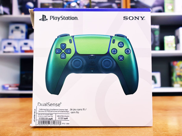 Геймпад Sony DualSense Chroma Teal (зеленый) (PS5) (витринный экземпляр) - интернет-магазин GameShock г. Челябинск
