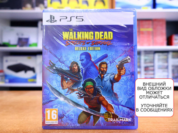 The Walking Dead: Streets of Survival - Deluxe Edition (PS5, английская версия) - интернет-магазин GameShock г. Челябинск The Walking Dead: Streets of Survival - Deluxe Edition (PS5, английская версия) - интернет-магазин GameShock г. Челябинск