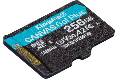 Карта памяти Kingston Canvas Go! Plus microSDXC 256 ГБ [SDCG3/256GB] БУ - интернет-магазин GameShock г. Челябинск