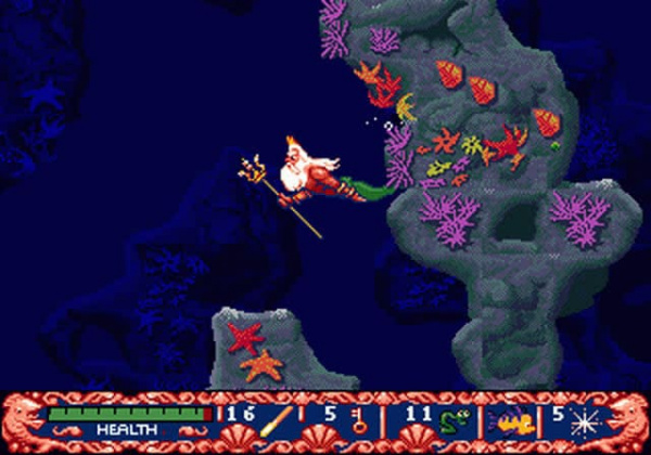 Картридж (16 бит) Ariel The Little Mermaid для Сеги - интернет-магазин GameShock г. Челябинск Картридж (16 бит) Ariel The Little Mermaid для Сеги - интернет-магазин GameShock г. Челябинск