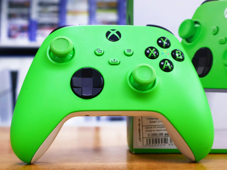Геймпад Microsoft Xbox Series Velocity Green (model 1914) (зеленый) (БУ) - интернет-магазин GameShock г. Челябинск