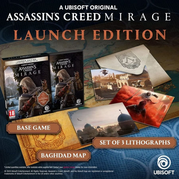 Assassin's Creed: Mirage - Launch Edition (PS5, русские субтитры) - интернет-магазин GameShock г. Челябинск