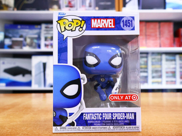 Фигурка Funko POP! Marvel: Fantastic Four Spider-Man (Exc) 1451 - интернет-магазин GameShock г. Челябинск