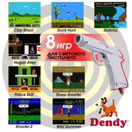 14-JS Джойстики Dendy (8-bit) + Cветовой пистолет черный (Узкий разъем 9 pin) 2 Шт. - интернет-магазин GameShock г. Челябинск 14-JS Джойстики Dendy (8-bit) + Cветовой пистолет черный (Узкий разъем 9 pin) 2 Шт. - интернет-магазин GameShock г. Челябинск