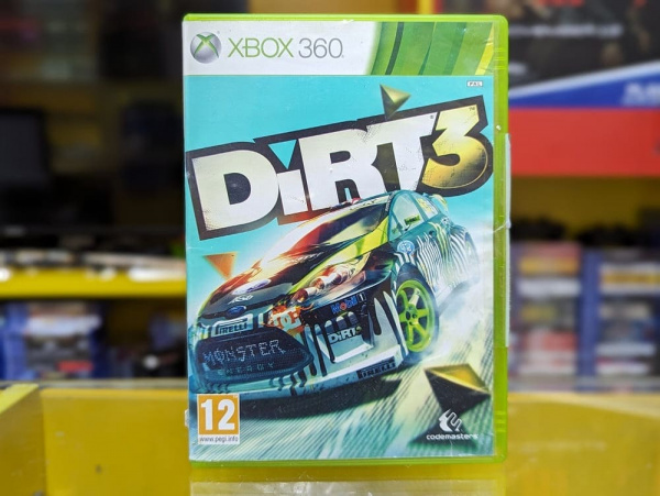 Dirt 3 (Xbox 360, АНГЛ, БУ) - интернет-магазин GameShock г. Челябинск