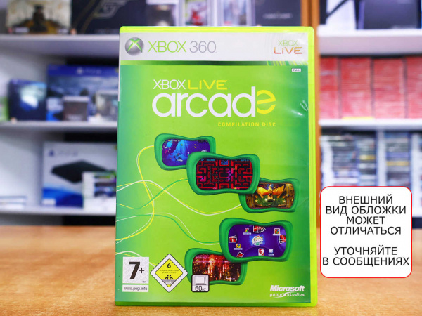Xbox Live Arcade Compilation Disc (Xbox 360, АНГЛ, БУ) - интернет-магазин GameShock г. Челябинск