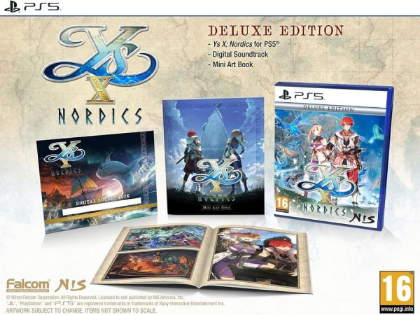 Ys X: Nordics - Deluxe Edition [PS5, английская версия] - интернет-магазин GameShock г. Челябинск